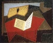 Juan Gris The guitar and Score painting